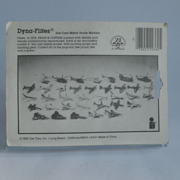 Dyna-Flites Die-Cast Metal Air Force Airplane Toy Vintage NOS - Picture 4 of 4